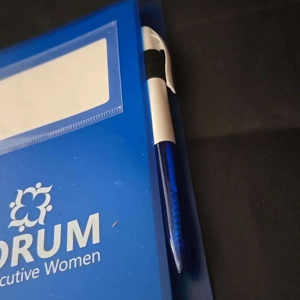 $3 W Purchase Mini Notebook Forum of Executive Women Blue And Pen Note…